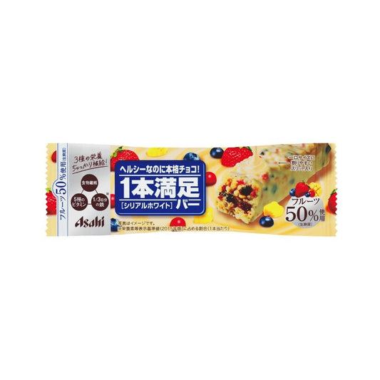 [Asahi][1 Satisfaction Bar Cereal White]
