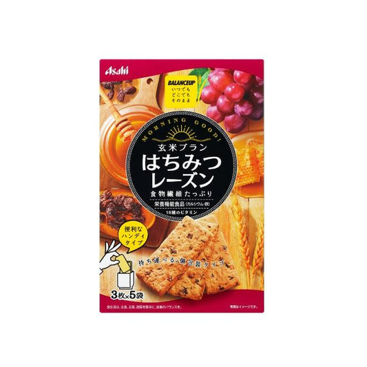 [Asahi][Balance Up Brown Rice Bran Honey Raisins]