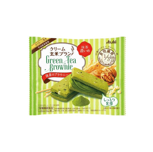 [Asahi][Cream Brown Rice Bran Matcha Brownie]