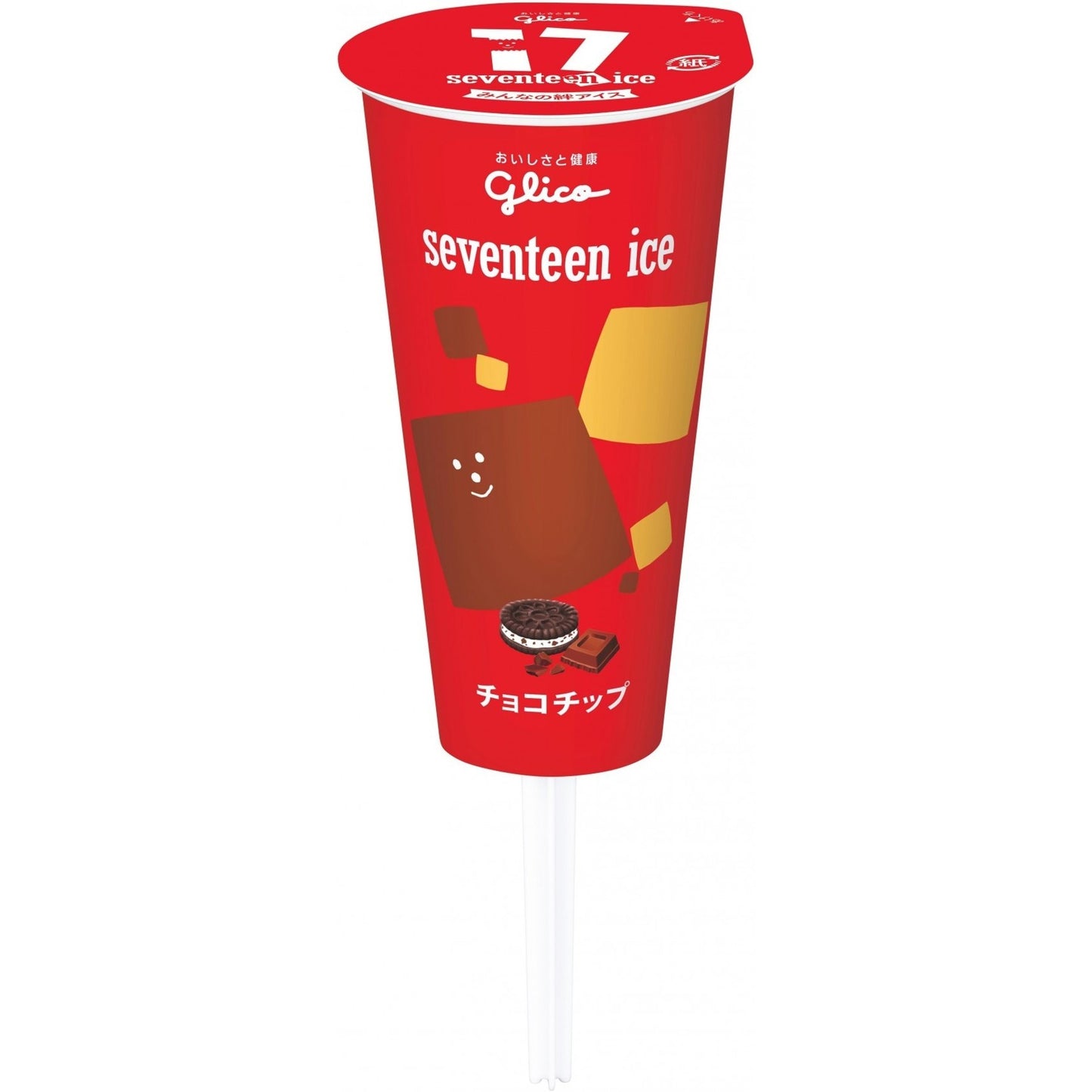 [Glico][Seventeen ice chocolate chips]