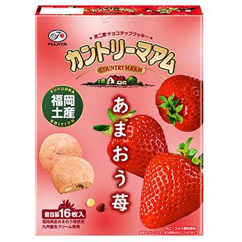 [Fujiya][Fukuoka Souvenir 16 Pieces Country Maam Amaou Strawberry]