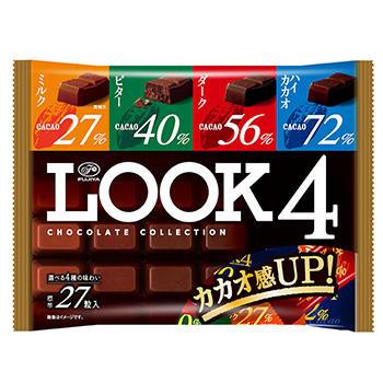 [Fujiya][185G LOOK 4 Chocolate Collection Family Pack]