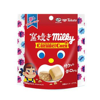 [Fujiya][44G Kiln Baked Milky Caramel Corn Flavor Pouch]