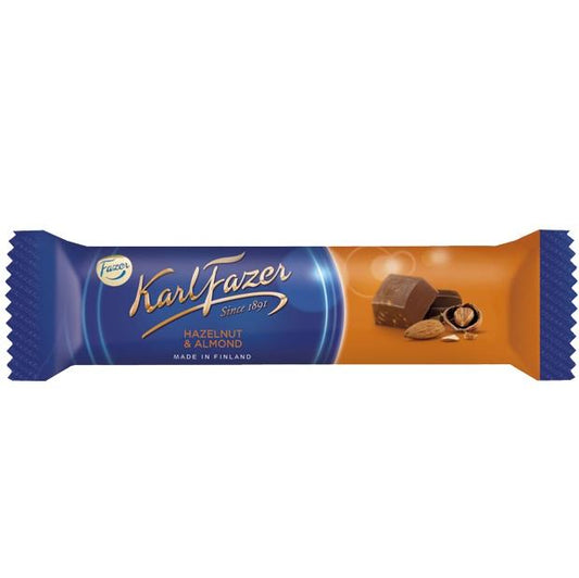 [Karl Fazer][Snacking Bar][Hazelnut and Almond Milk Chocolate]