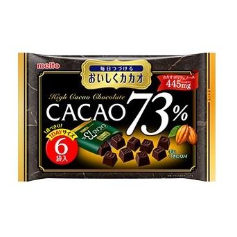 [Meito][Delicious Cacao 73][6 Bags]