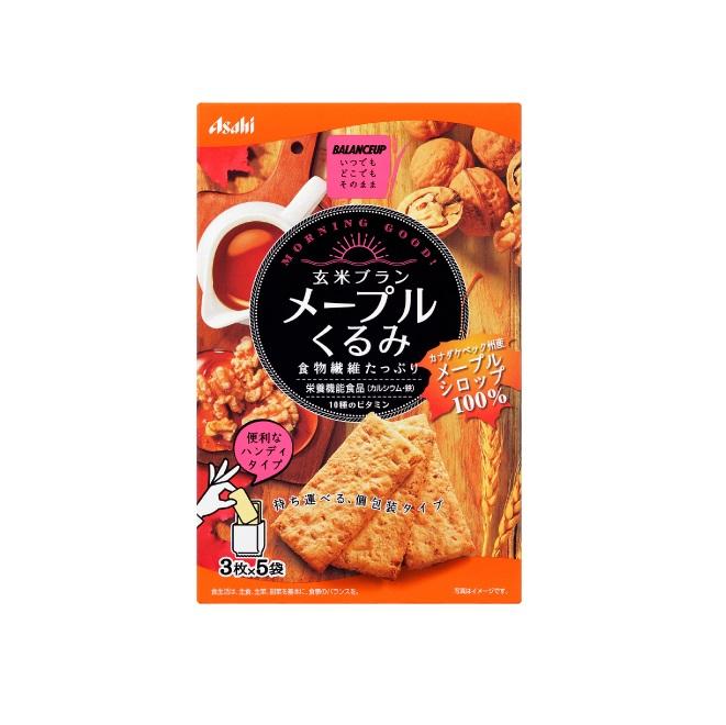[Asahi][Balance Up Brown Rice Bran Maple Walnut]