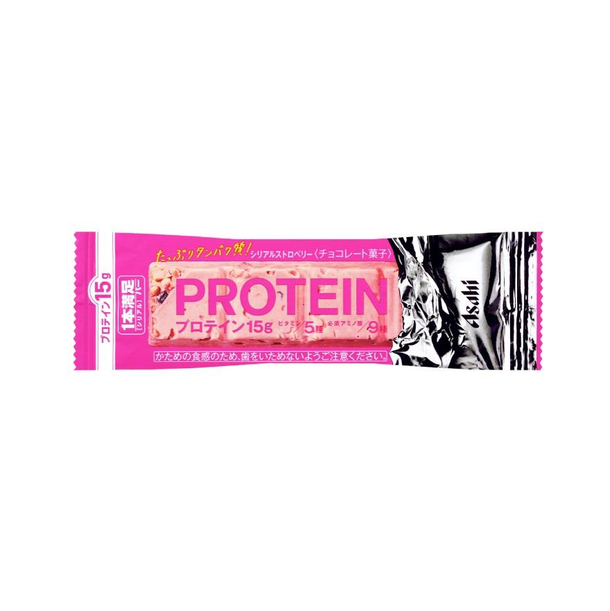 [Asahi][1 Satisfaction Bar Protein Strawberry]
