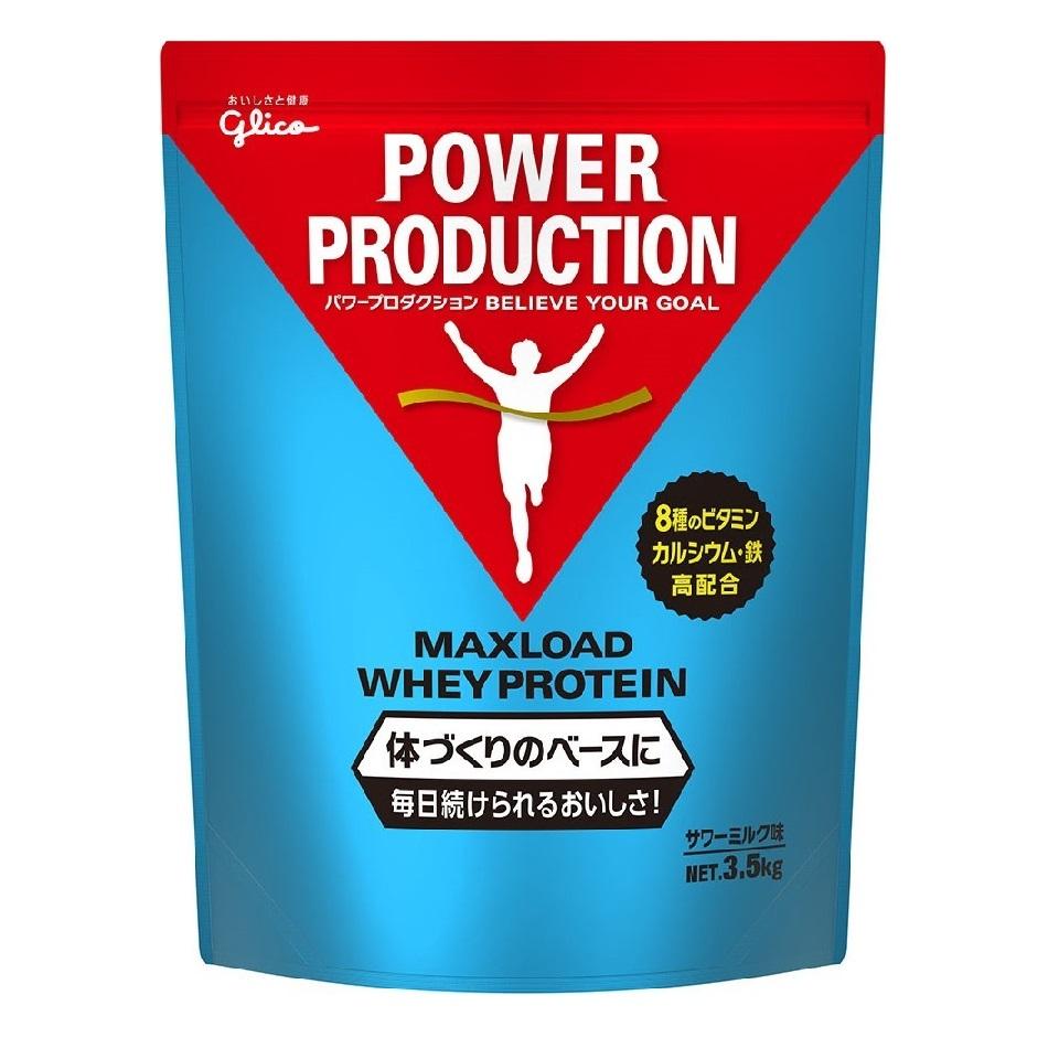 [Glico][Power Production Protein Maxload Whey Protein Sour Milk Flavor 3.5kg]