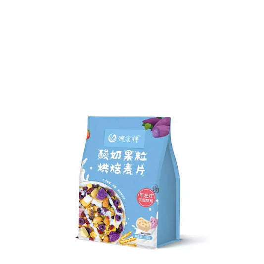 [Defuxiang][Fruit cereal oatmeal for breakfast]