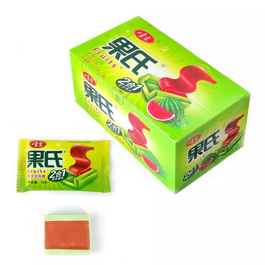 [Kito][Creative Sandwich chewing Gum Watermelon Flavor]
