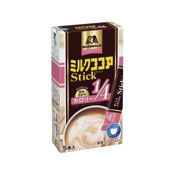 [Morinaga][Cocoa][Cocoa Milk Cocoa 75% Less Calorie][5 Sticks]