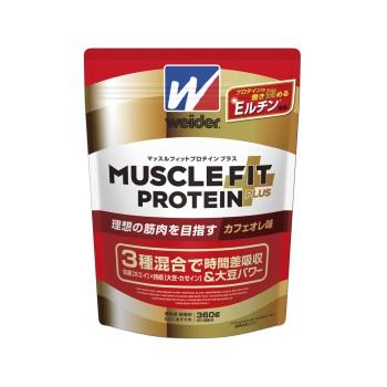 [Morinaga][Health][Weider Muscle Fit Protein Plus Café Au Lait Flavor]