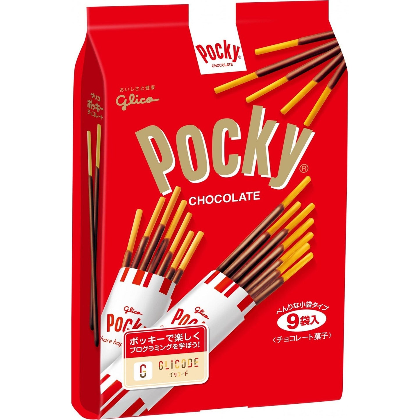 [Glico][Pocky chocolate 9 bags]