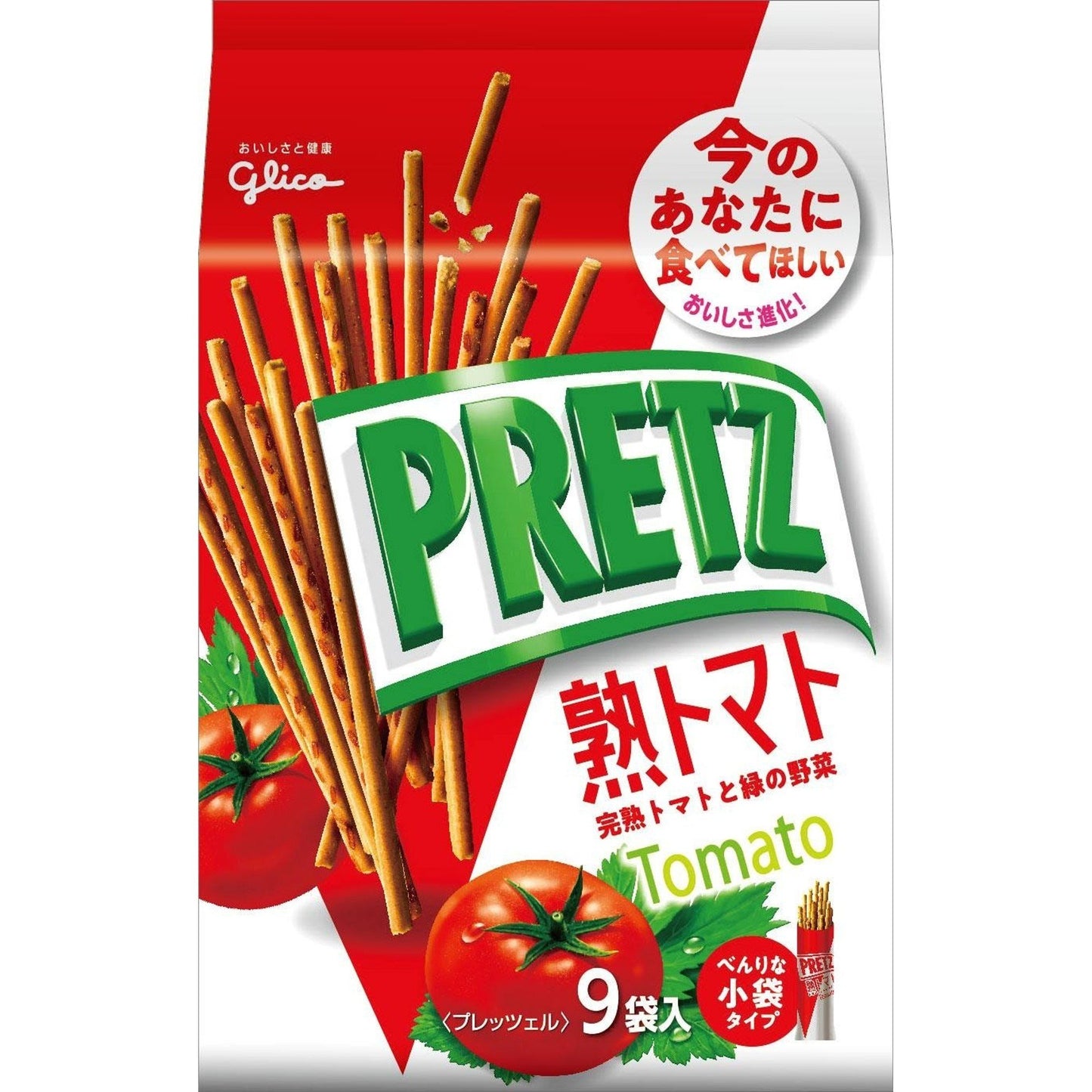 [Glico][Pretz ripe tomatoes 9 bags]