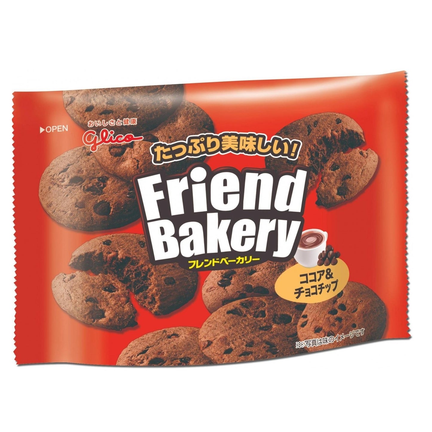 [Glico][Friend Bakery Cocoa & Chocolate Chips]