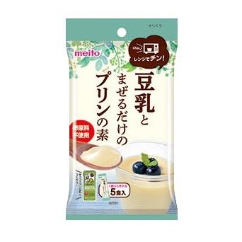 [Meito][Soy Milk Pudding][5 Stick]