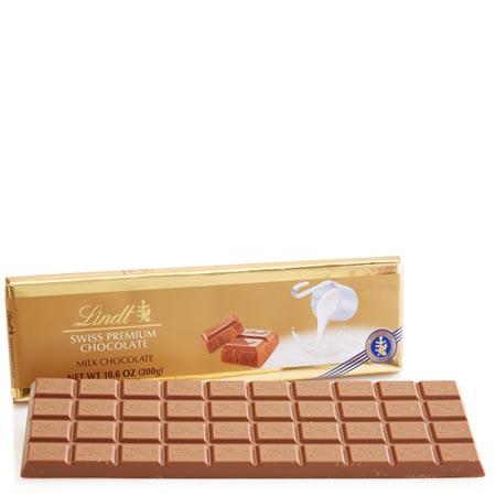[Lindt][Swiss Gold Bar][Large Milk Chocolate][300g]