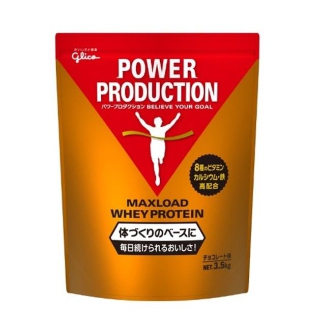 [Glico][Power Production Protein Maxload Whey Protein Chocolate Flavor 3.5kg]