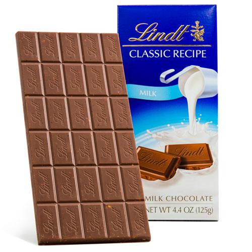 [Lindt][Classic Recipe Bar][Milk Chocolate][125g]