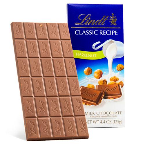 [Lindt][EXCELLENCE Bar][Hazelnut Milk Chocolate][125g]