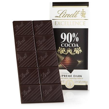 [Lindt][EXCELLENCE Bar][90% Cocoa Dark Chocolate][100g]