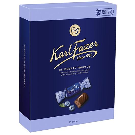 [Karl Fazer][250g Traveller Exclusive][Milk Chocolate with Blueberry Truffle]