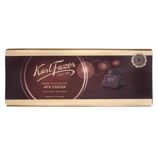 [Karl Fazer][250g Bar][Dark Chocolate]