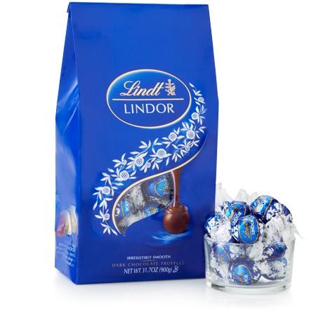 [Lindt][LINDOR Truffles][Dark Chocolate][75 Pieces Bag]