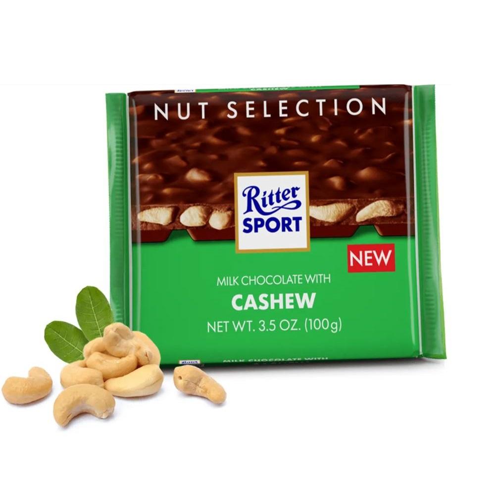 [Ritter Sport][Nut Selection][Cashew]