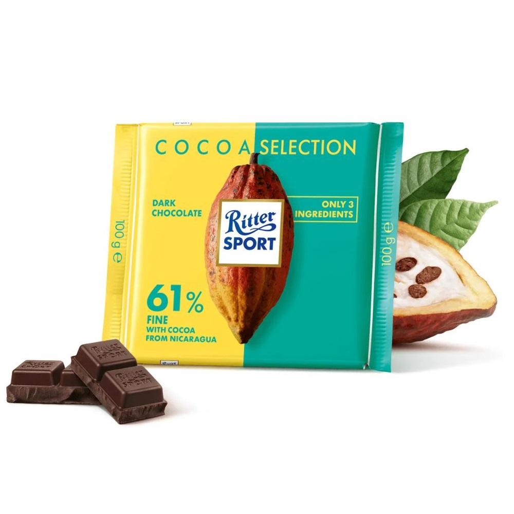 [Ritter Sport][Cocoa Selection][61% Fine]