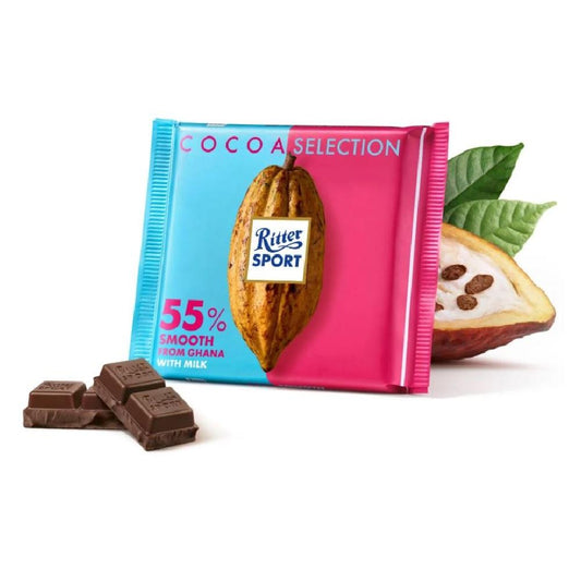 [Ritter Sport][Cocoa Selection][55% Smooth]