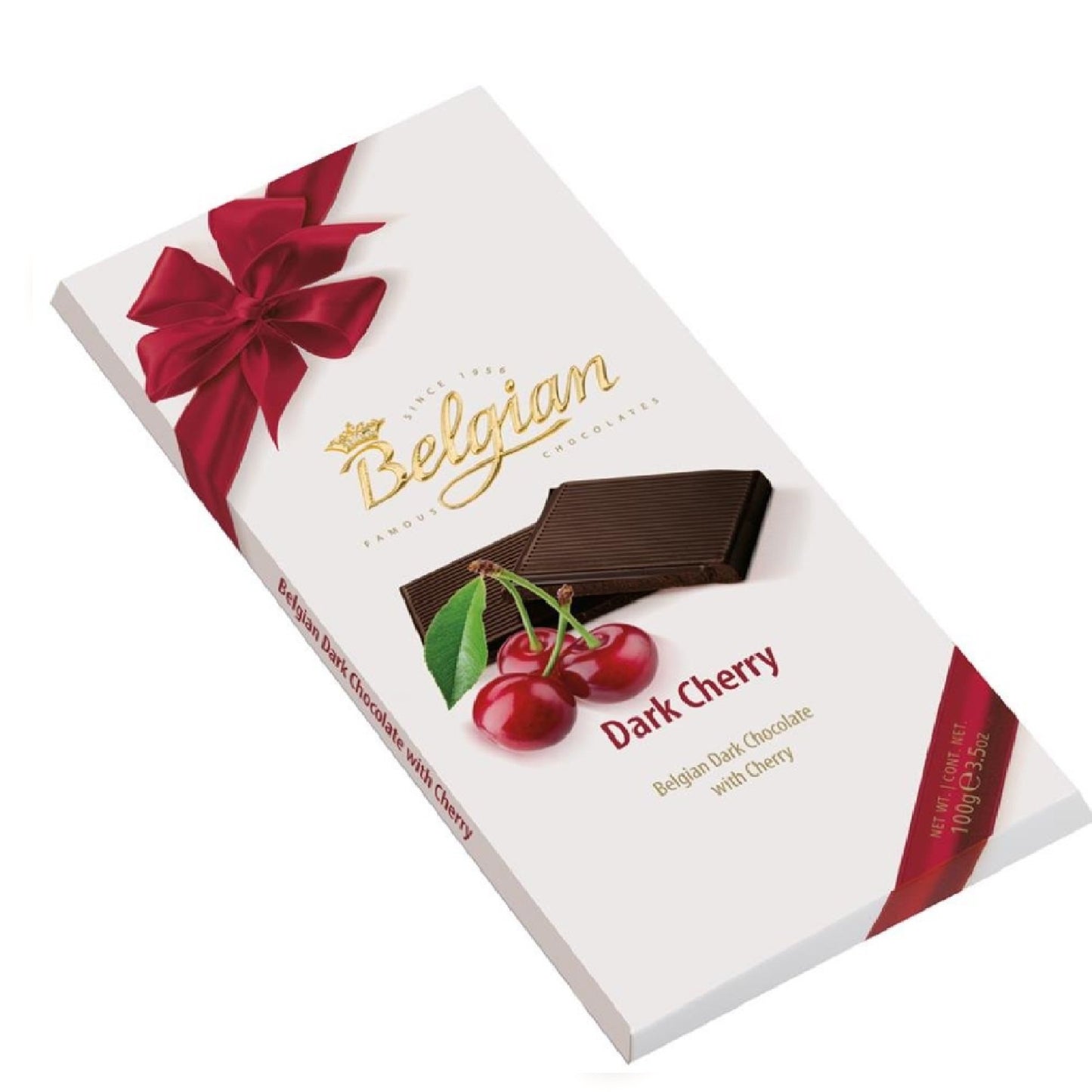 [The Belgian][Bars][Dark Chocolate with Cherry]