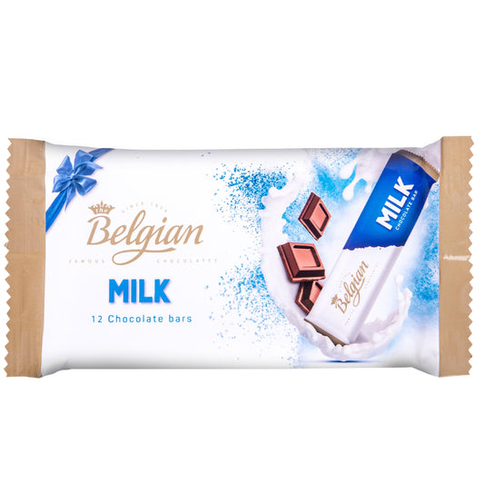 [The Belgian][Bars][12x15g][Milk Chocolate Bar]