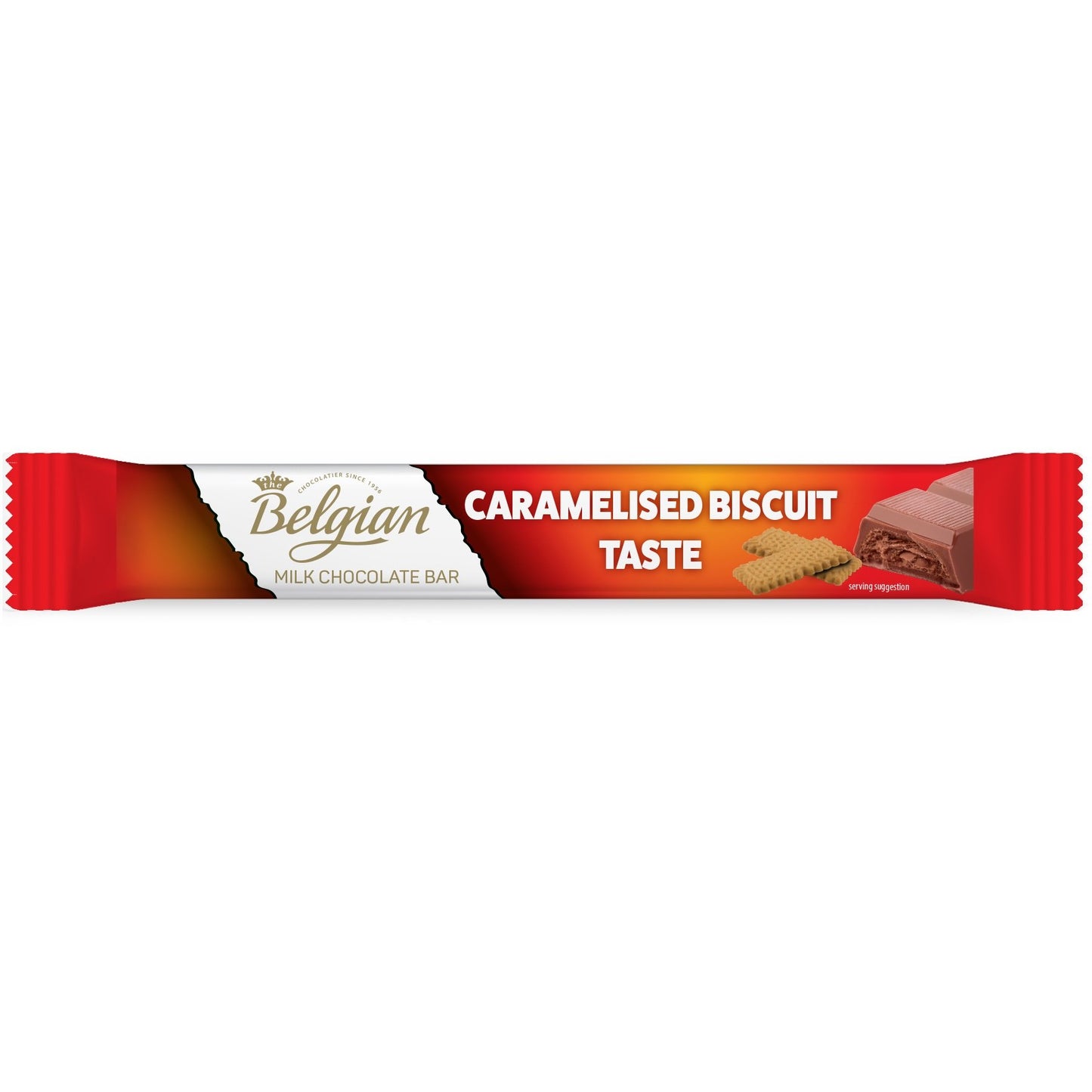 [The Belgian][Snacking Bars][Milk with Caramelised Biscuit]