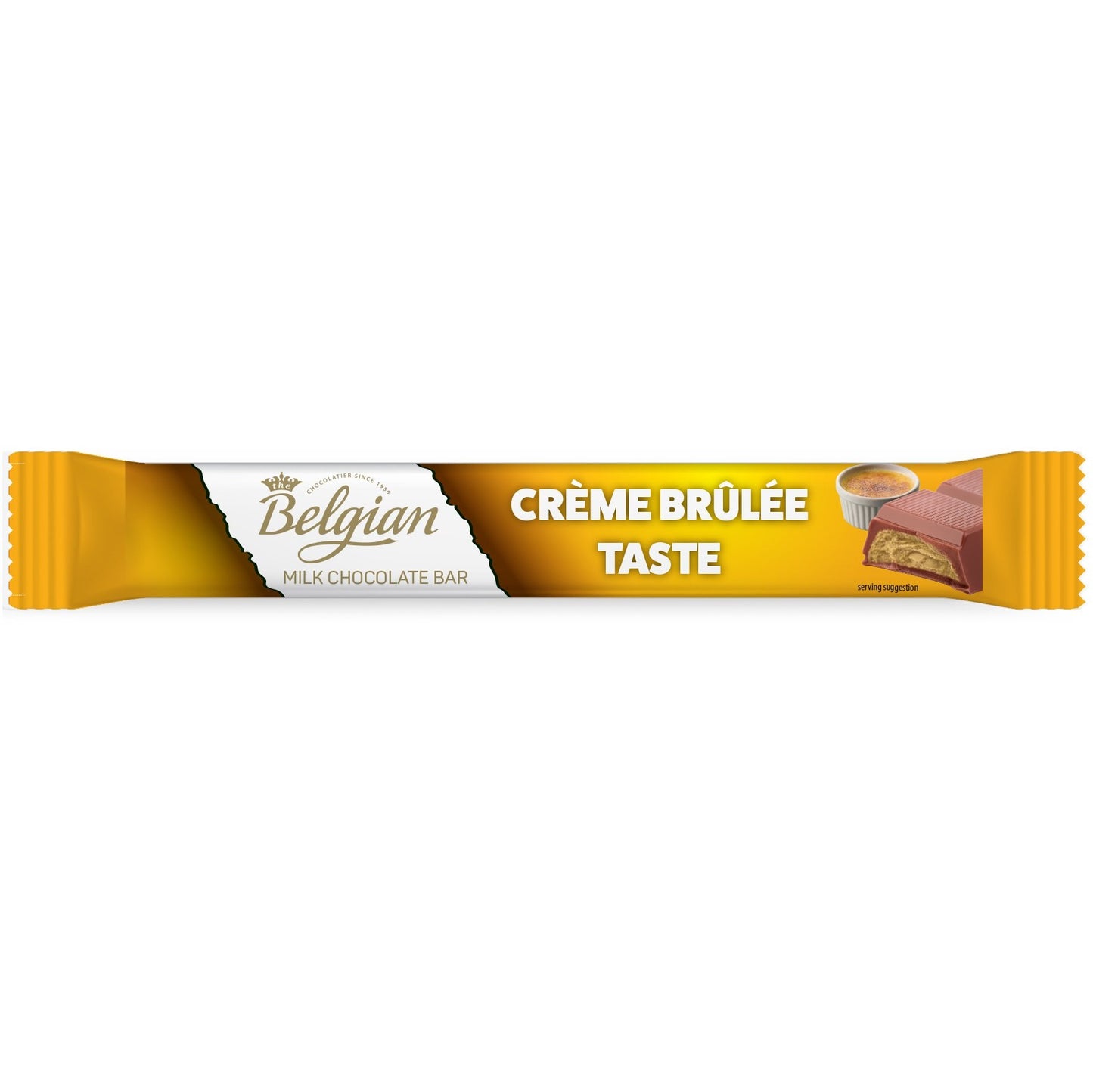[The Belgian][Snacking Bars][Milk with Crème Brulee]