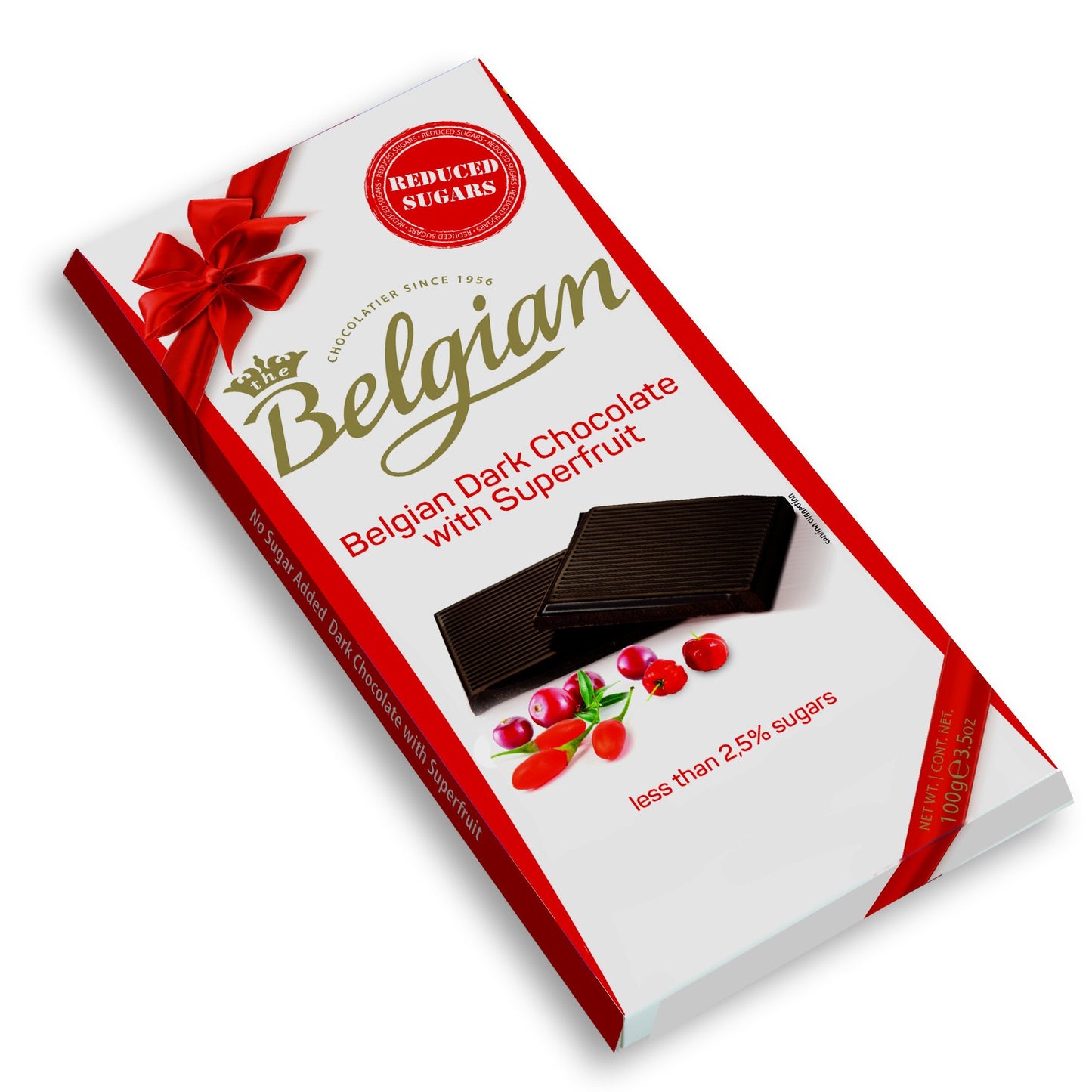 [The Belgian][Bars][Reduced Sugar][Dark Chocolate with Superfruit]