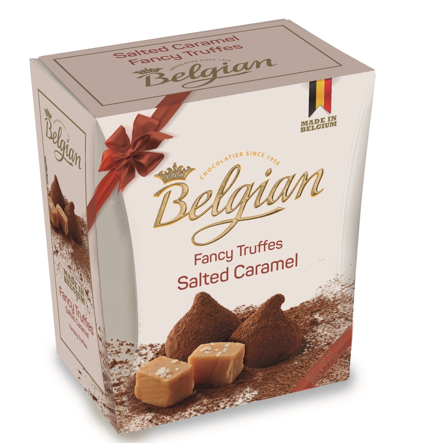 [The Belgian][Truffles][Cocoa Dusted Truffles with Salted Caramel]