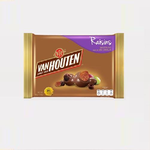 [Van Houten][80g][Whole Rasins Coated with Milk Chocolate]